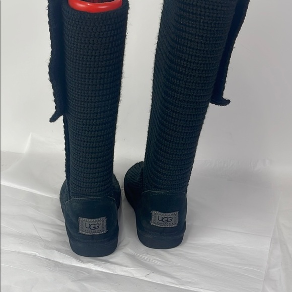 UGG Black Over the Knee Boots - Picture 4 of 8